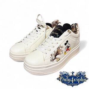 * NWOB Disney × ALDO Mickey D100 Lo-Top Sneakers |  Wms Size 10 | Hard to Find*